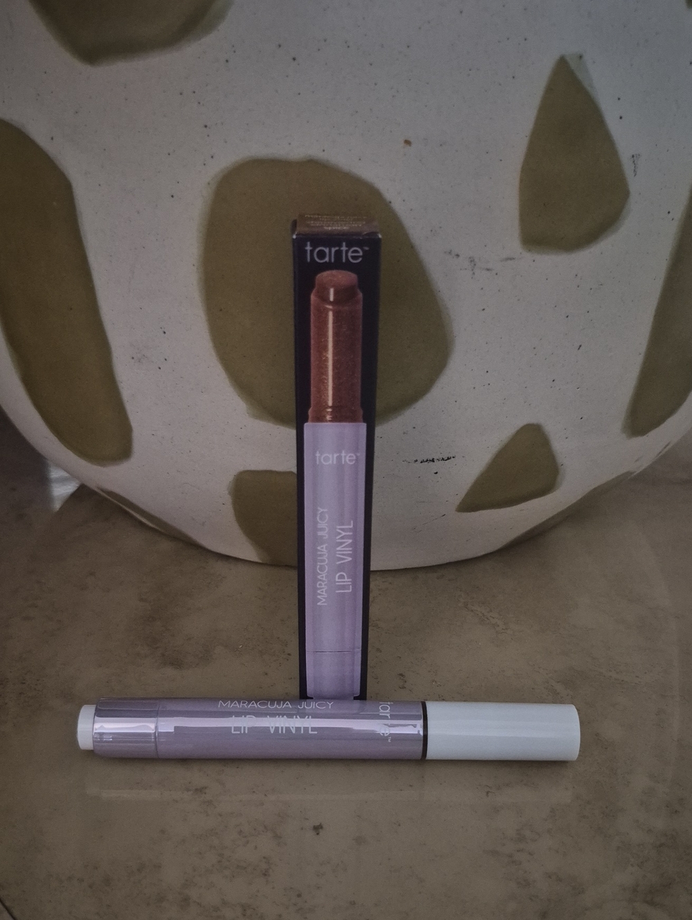 tarte Maracuja Juicy Lip Vinyl - Shimmery Copper Brown
